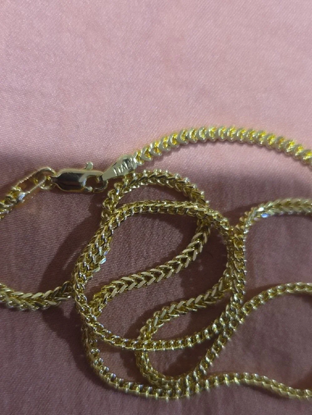 14K Gold Filled Franco Necklace - Women's Jewelry